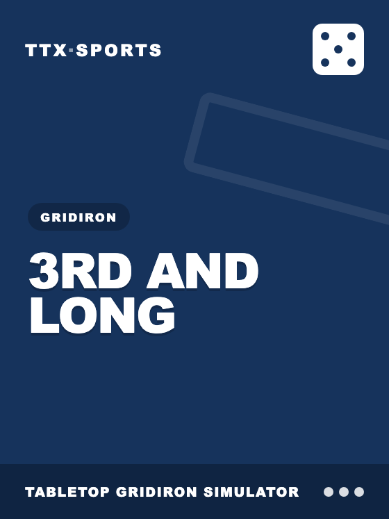 3rd and Long — TTX Sports tabletop game